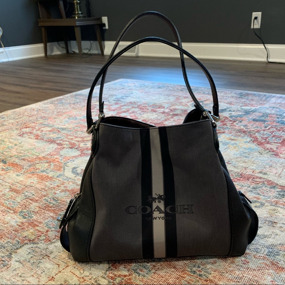 COACH Horse Carriage Jacquard Edie 31 Shoulder Bag